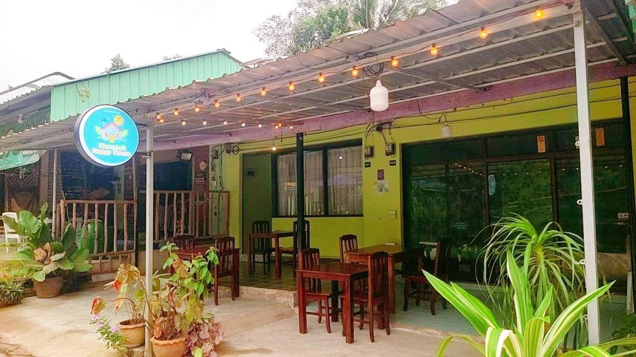 Bed and Breakfast Khaosok Happy House à Khao Sok National Park Extérieur photo